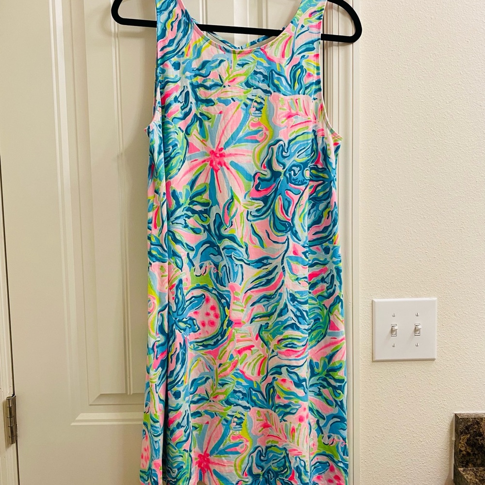 Lilly Pulitzer cross back flowy dress